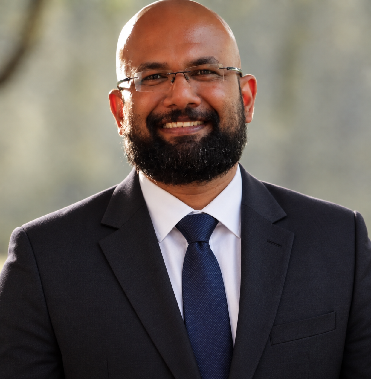Professional portrait of Sibin Girija